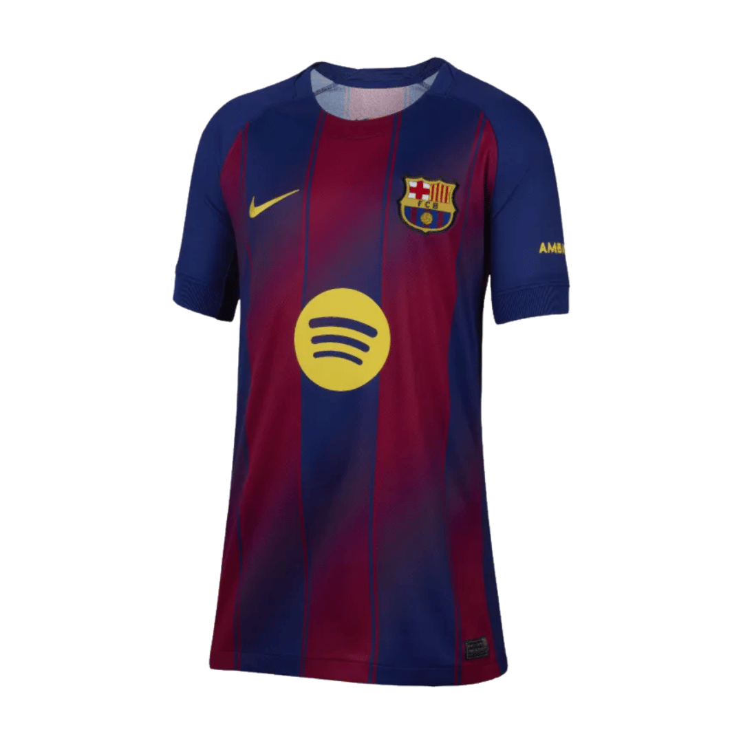 CAMISOLA INFANTIL NIKE FC BARCELONA LOCAL 25/26 - HJ5287456