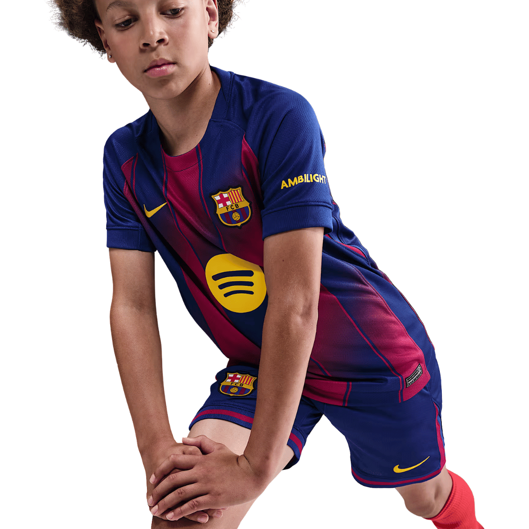 CAMISOLA INFANTIL NIKE FC BARCELONA LOCAL 25/26 - HJ5287456