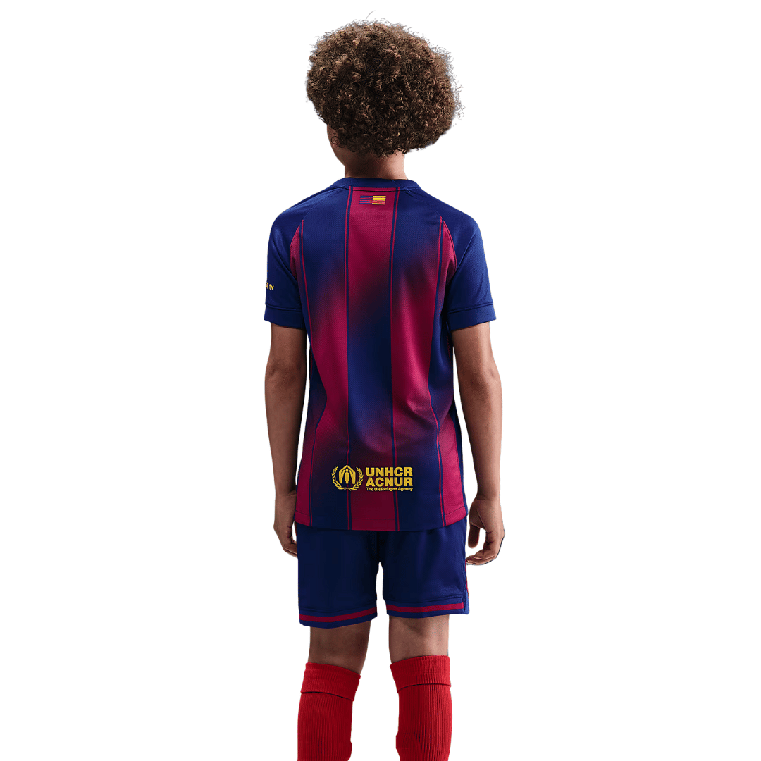 CAMISOLA INFANTIL NIKE FC BARCELONA LOCAL 25/26 - HJ5287456