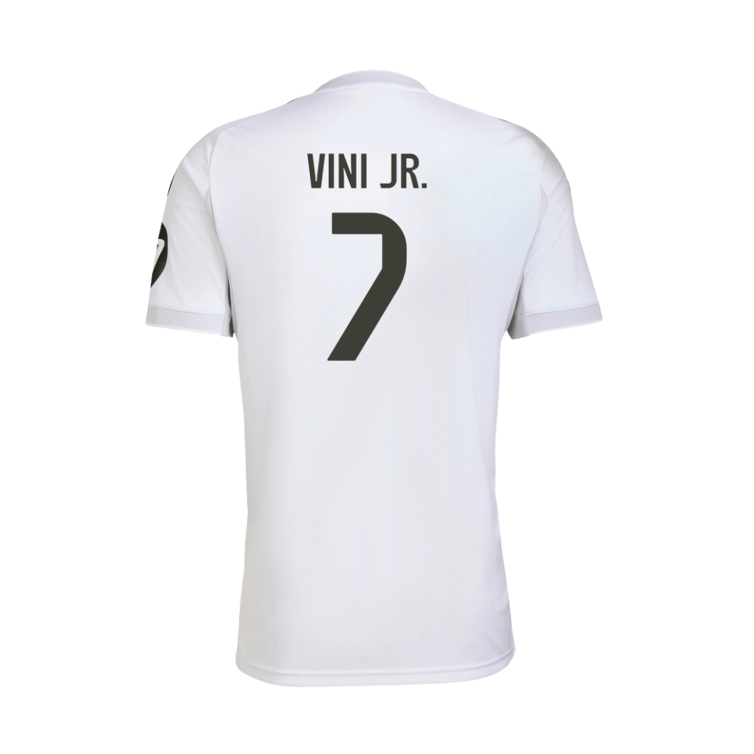 CAMISOLA INFANTIL PERSONALIZADA ADIDAS REAL MADRID LOCAL 25/26 VINIJR - JN8887-VINIJR