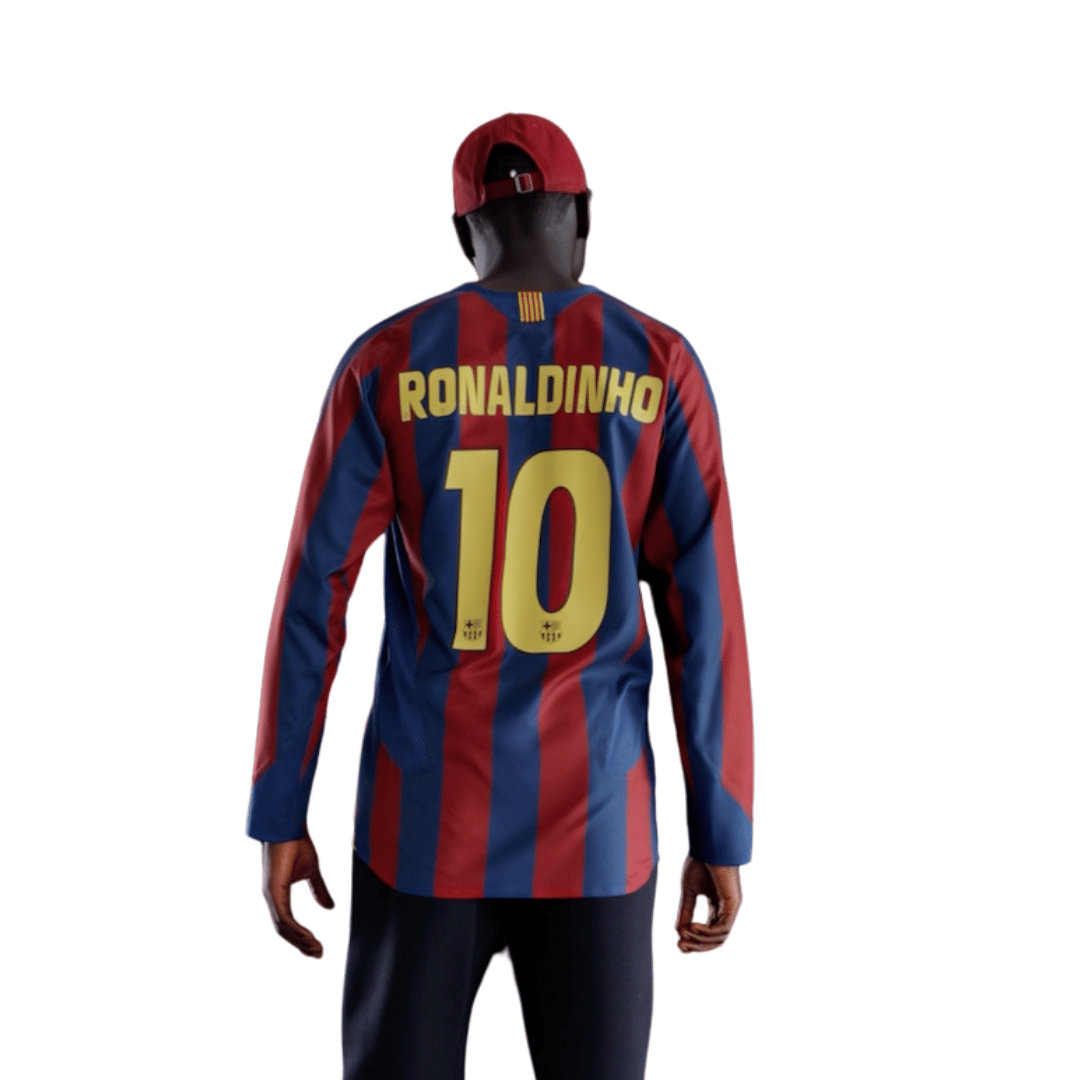 CAMISOLA NIKE FC BARCELONA LOCAL 2006 'RONALDINHO' - HQ1462471