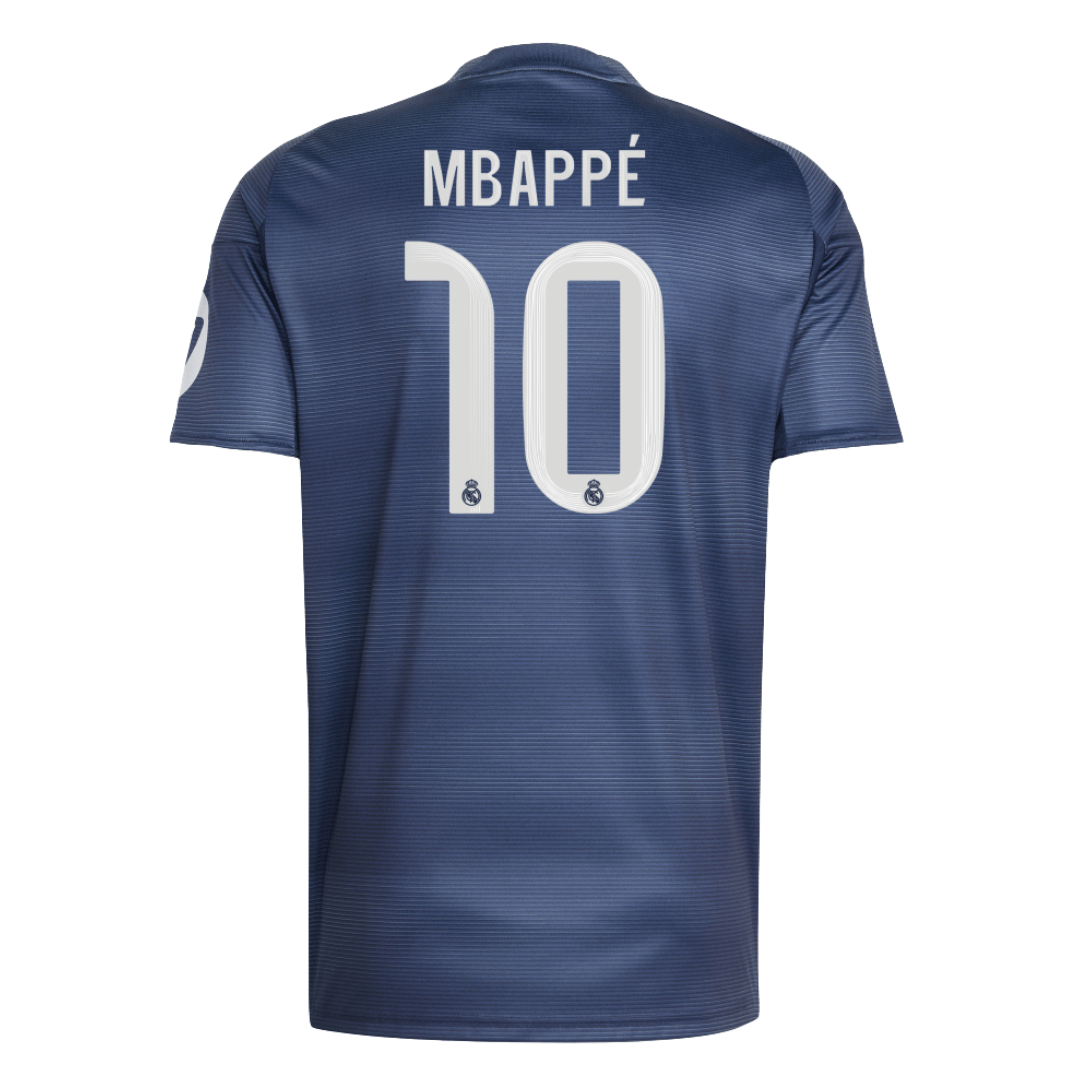 CAMISOLA PERSONALIZADA ADIDAS REAL MADRID VISITA 25/26 MBAPPE - JJ4182-MBAPPE