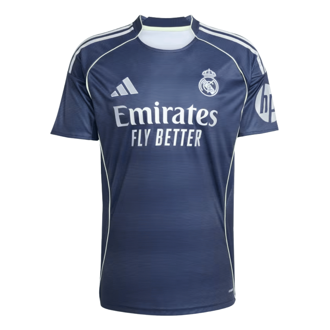 CAMISOLA PERSONALIZADA ADIDAS REAL MADRID VISITA 25/26 VINI JR - JJ4182-VINIJR