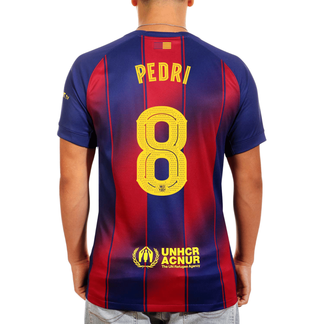 CAMISOLA PERS. NIKE FC BARCELONA LOCAL 25/26 ADULTO PEDRI 8 - PFCB26LOCADPED8-HJ4590456