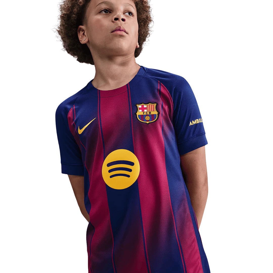 CAMISOLA PERS. NIKE FC BARCELONA LOCAL 25/26 INFANTIL RAPHINHA 11 - PFCB26LOCINRAP11-HJ5287456