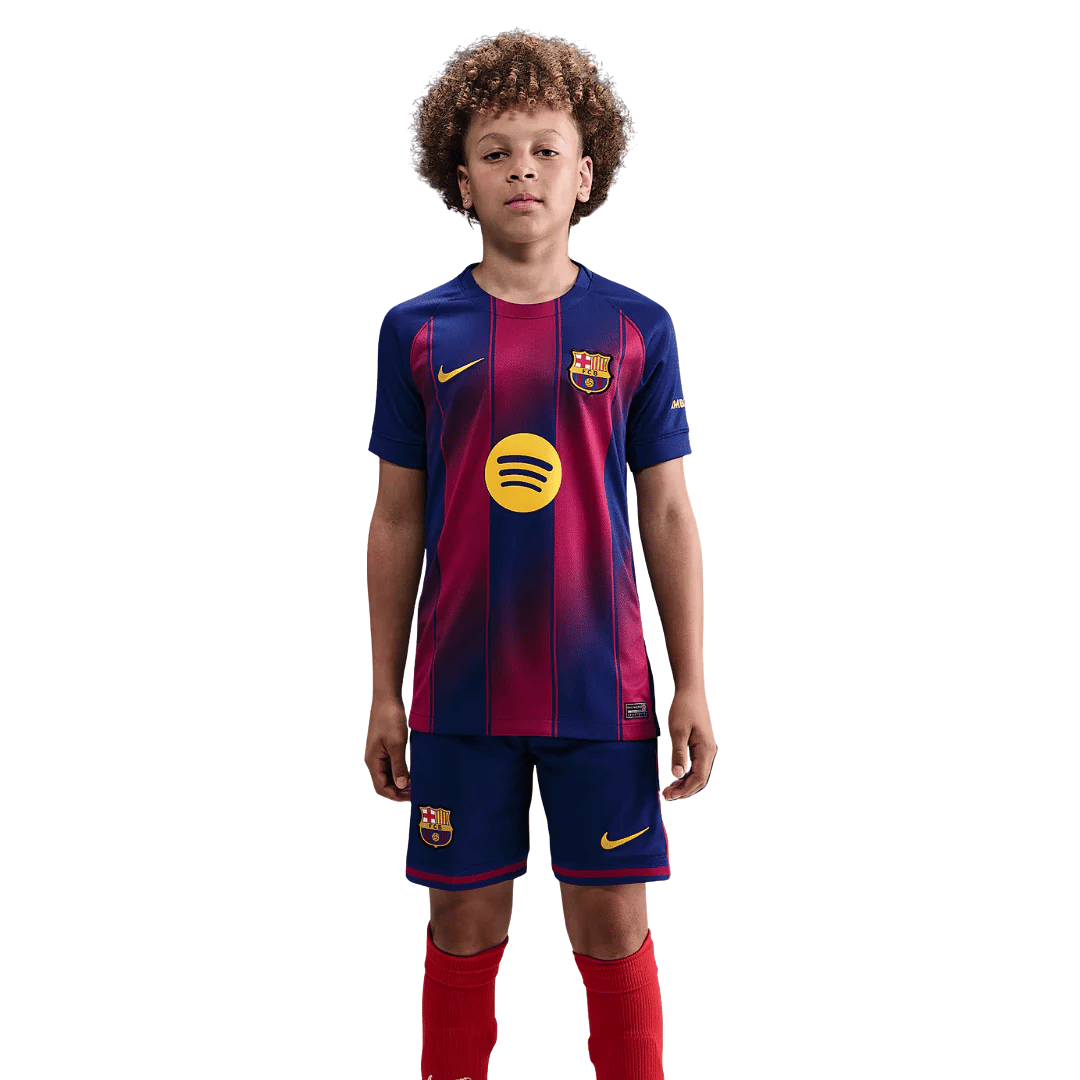 CAMISOLA PERS. NIKE FC BARCELONA LOCAL 25/26 INFANTIL RAPHINHA 11 - PFCB26LOCINRAP11-HJ5287456