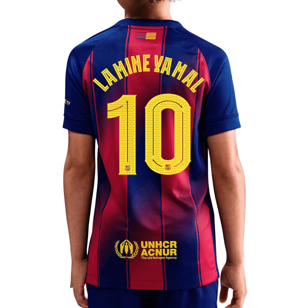 CAMISOLA PERS. NIKE FC BARCELONA LOCAL 25/26 INFANTIL YAMAL 10 - PFCB26LOCINLY10-HJ5287456