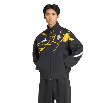 CHAQUETA ADIDAS REAL MADRID 25/26 AVENGERS 'NEGRO' - JZ9150