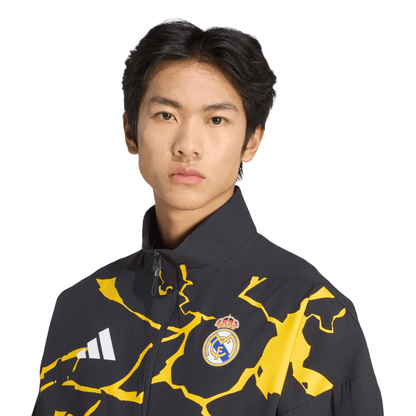 CHAQUETA ADIDAS REAL MADRID 25/26 AVENGERS 'NEGRO' - JZ9150
