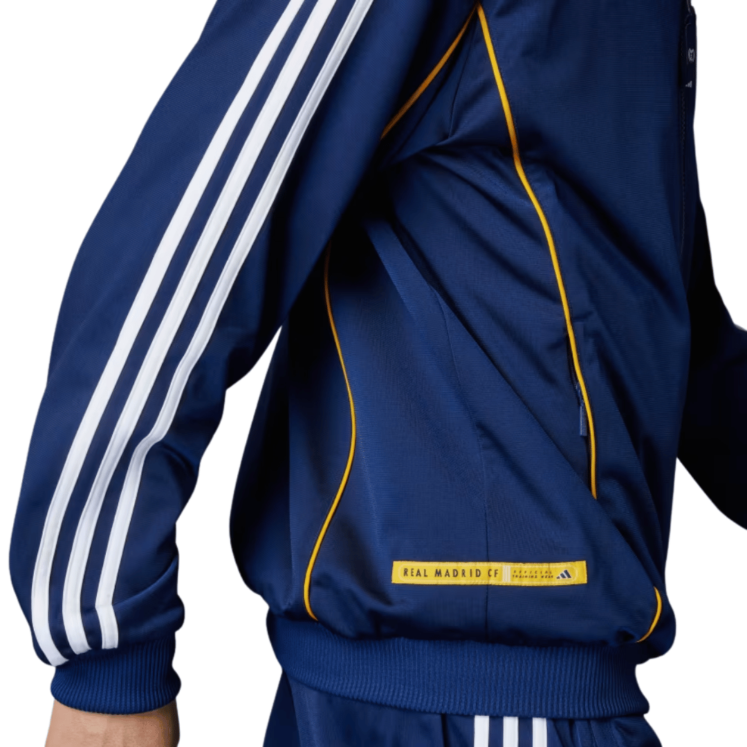 CHAQUETA ADIDAS REAL MADRID 99/00 RETRO 'AZUL' - JW1993