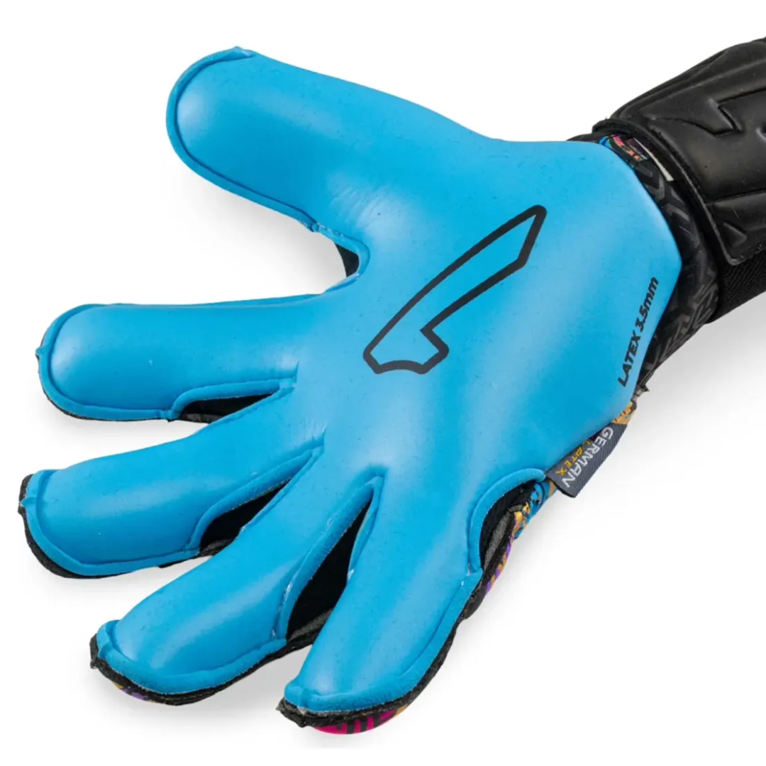 GUANTE DE PORTERO RINAT ASIMETRIK PRO FUTURE 'NEGRO/AZUL/ROSA' - 1GPT6A4A50-989-221