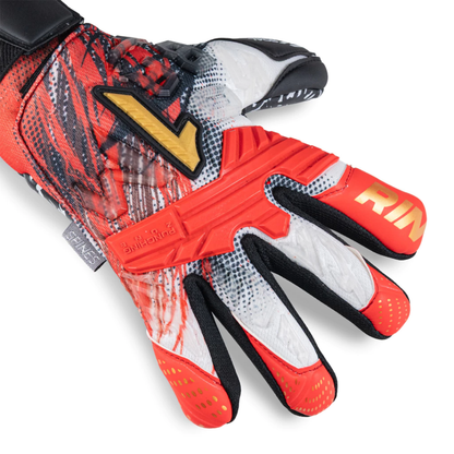 GUANTE DE PORTERO INFANTIL RINAT FIERA PRIME SPINE INF ROJO/NEGRO/BLANCO - 1GPS5I8Y50-576-217