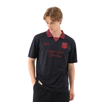 CAMISETA FEXPRO TIPO POLO FC BARCELONA ACADEMY 'AZUL' - BCNPL526102-NV1