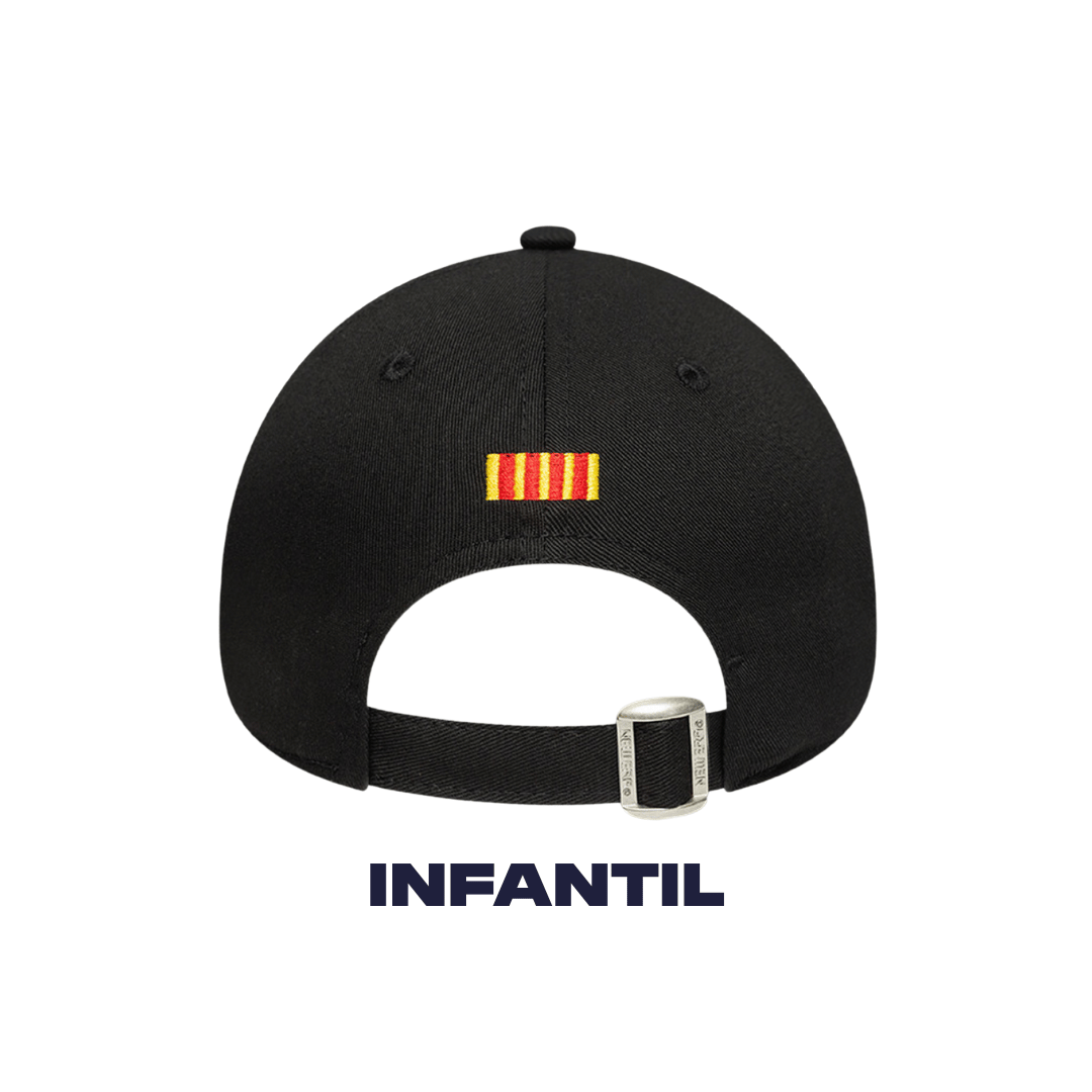 GORRA INFANTIL NEW ERA 940 BARCELONA 'NEGRA' - 60846896