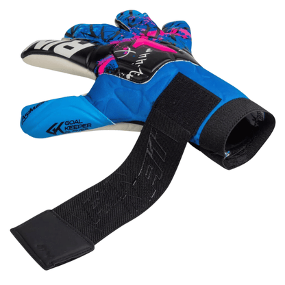GUANTES DE PORTERO RINAT ASIMETRIK PRIME AD 'AZUL ROSA' - 1GPM5A2A50-601-222