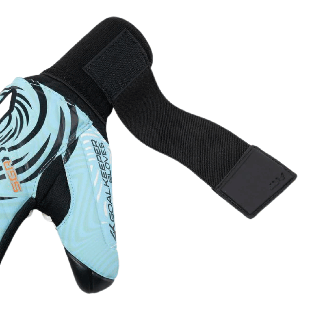 GUANTES DE PORTERO RINAT VORTEX PRIME SPINE AD VARILLA 'AZÚL NARANJA' - 1GPS5A6A50-650-222