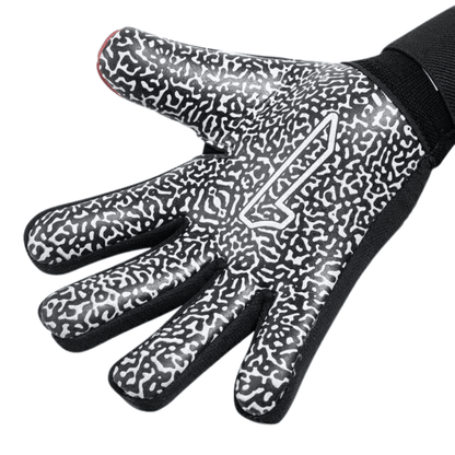 GUANTES DE PORTERO RINAT VORTEX PRIME SPINE AD  VARILLA 'NEGRO/ROJO/ORO' - 1GPS5A6A50-649-222