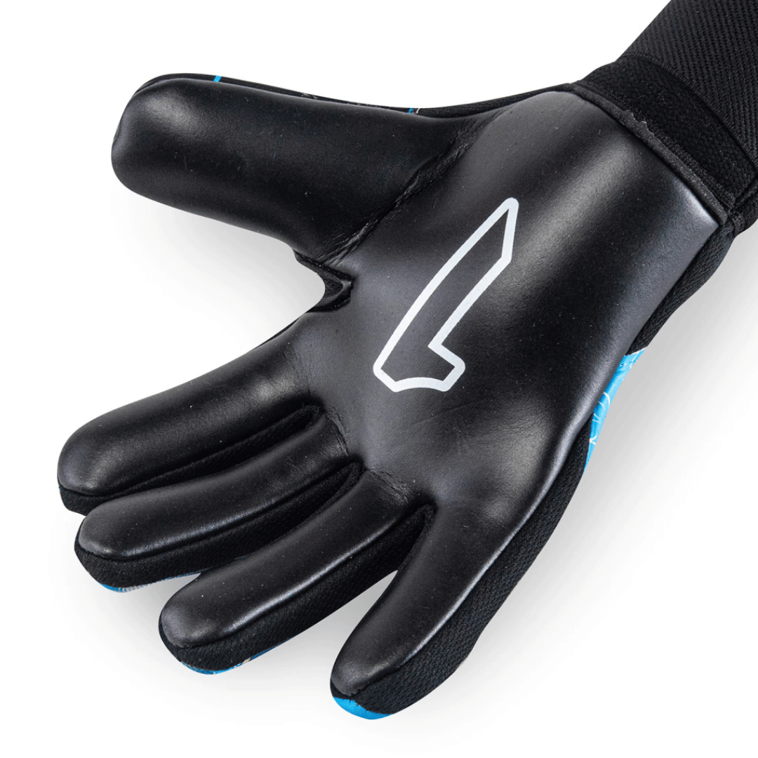 GUANTE DE PORTERO INFANTIL RINAT EGOTIKO X TRAINING AD 'AZUL BLANCO ORO' - 1GTR5I4Y50-652-217