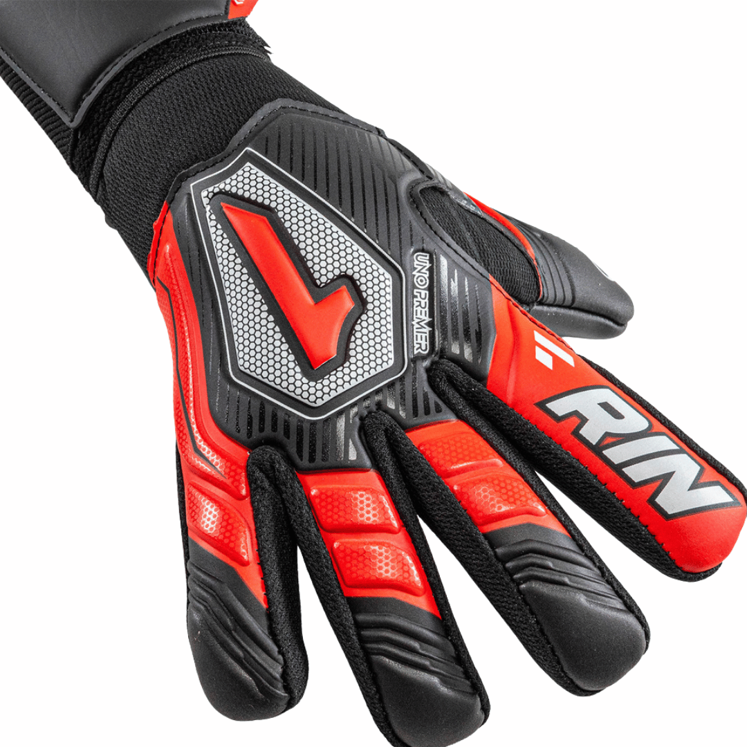 Guante de Portero Infantil Rinat Uno Premier Training Negro/Rojo – imagen 2 de 5