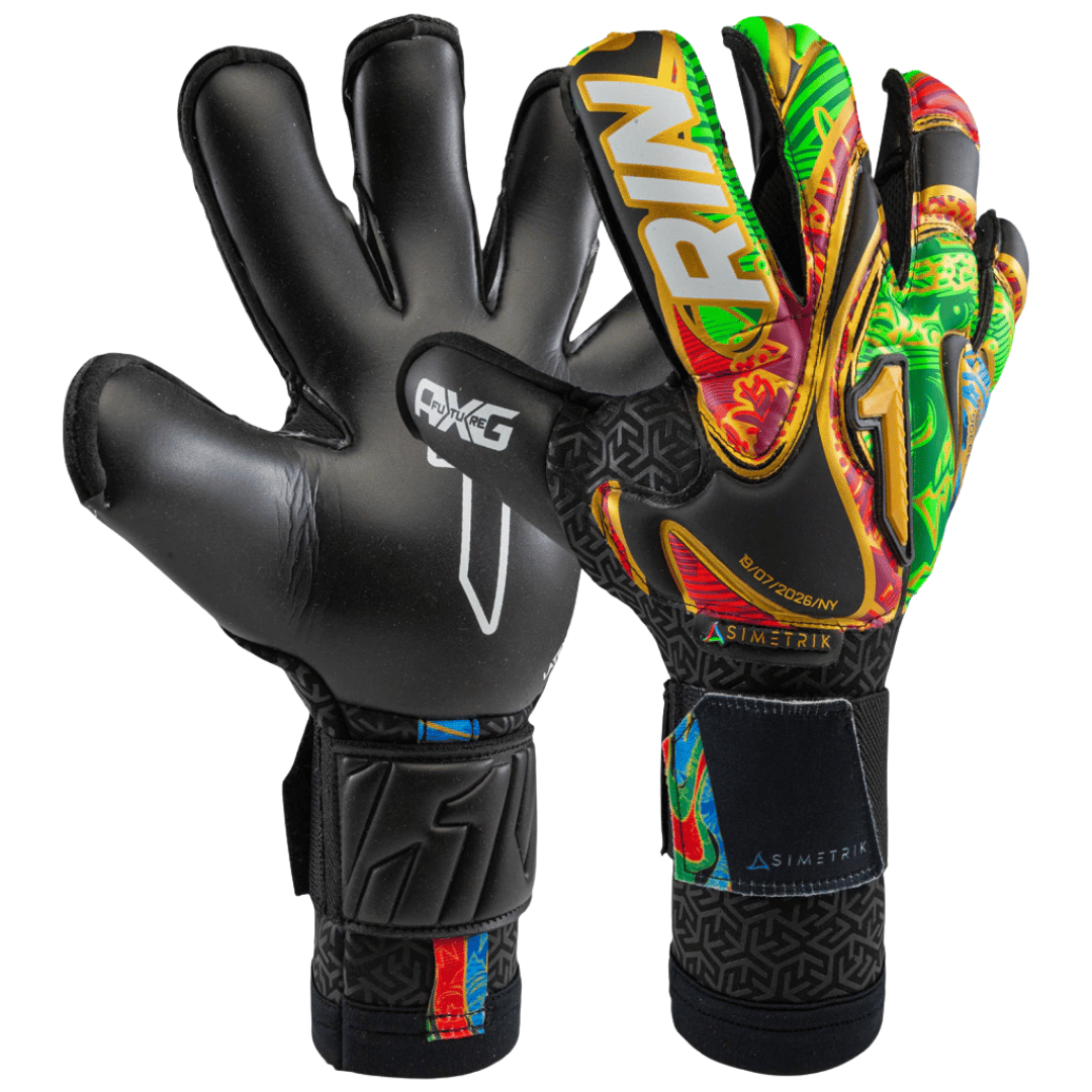 GUANTE DE PORTERO RINAT ASIMETRIK PRO FUTURE 'MULTICOLOR/NEGRO' - 1GPT6A4A50-277-222