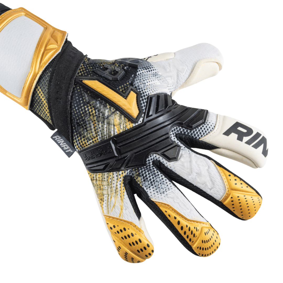 GUANTE DE PORTERO RINAT FIERA PRIME AD 'BLANCO ORO' - 1GPM5A8A50-175-219