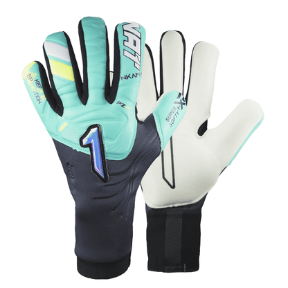 GUANTE DE PORTERO RINAT NKAM SEMI AD 'VERDE AQUA - AZUL/OXFORD' - 501GSE4A1A-690-222