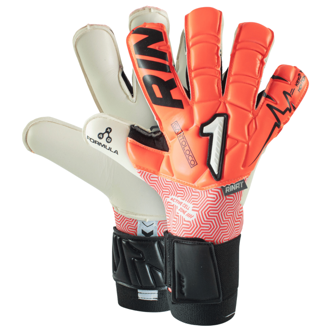 GUANTE DE PORTERO RINAT SANTOLOCO PRO AD 'NARANJA' - 1GPR4A2A50-102-219