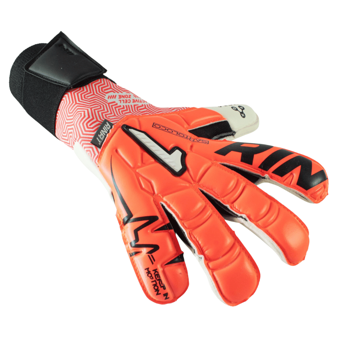 GUANTE DE PORTERO RINAT SANTOLOCO PRO AD 'NARANJA' - 1GPR4A2A50-102-219