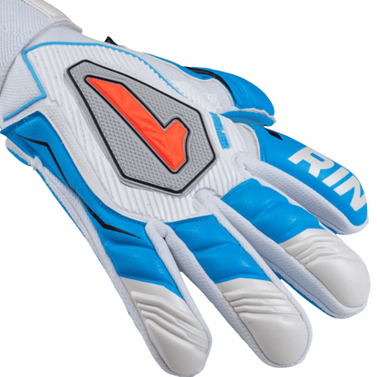 GUANTE DE PORTERO RINAT UNO PREMIER PRIME ADU 'BLANCO/AZUL' - 1GPM6A1A50-193-220