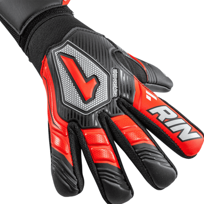 GUANTE DE PORTERO RINAT UNO PREMIER TRAINING ADU 'NEGRO/ROJO' - 1GTR6A1A50-119-220