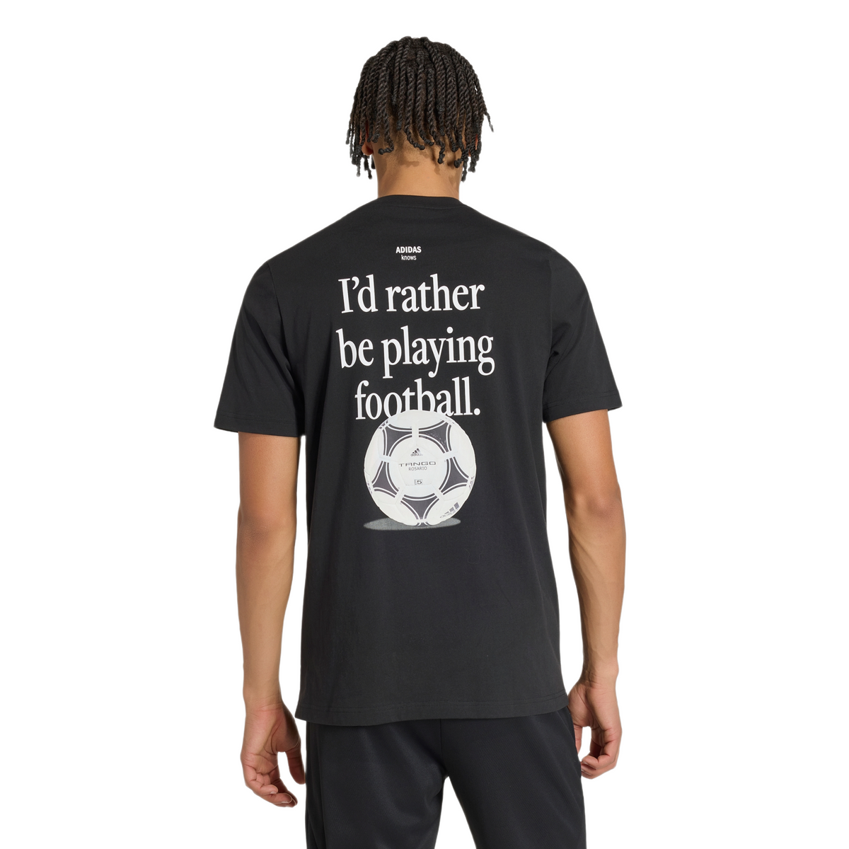 Playera Adidas Football 'Negra' – imagen 4 de 6