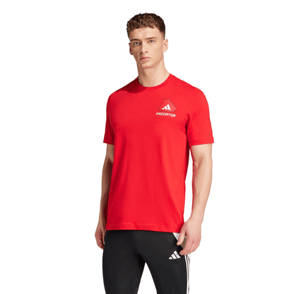 PLAYERA ADIDAS PREDATOR HISTORY 'ROJA' - JD8218