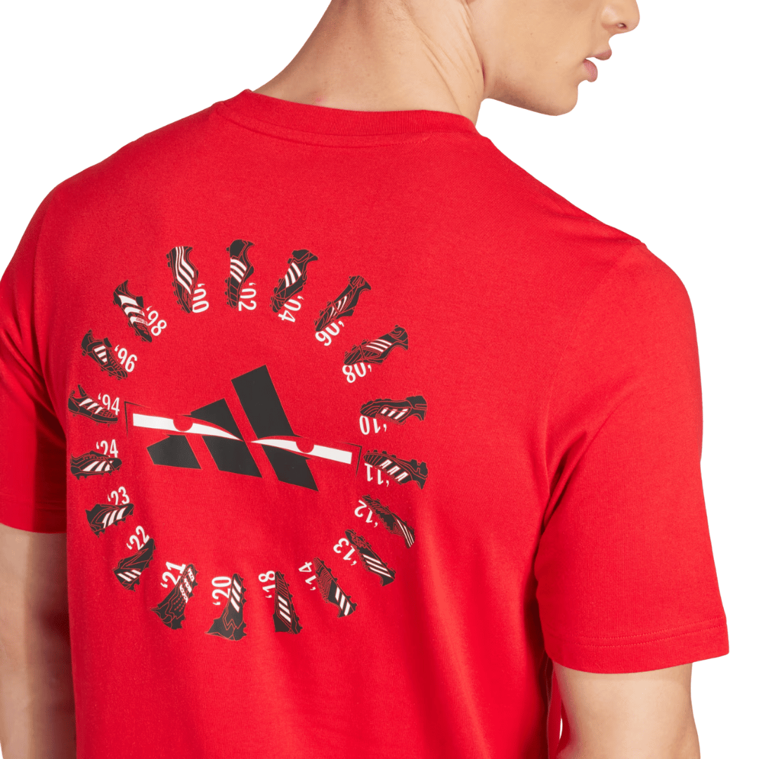 PLAYERA ADIDAS PREDATOR HISTORY 'ROJA' - JD8218
