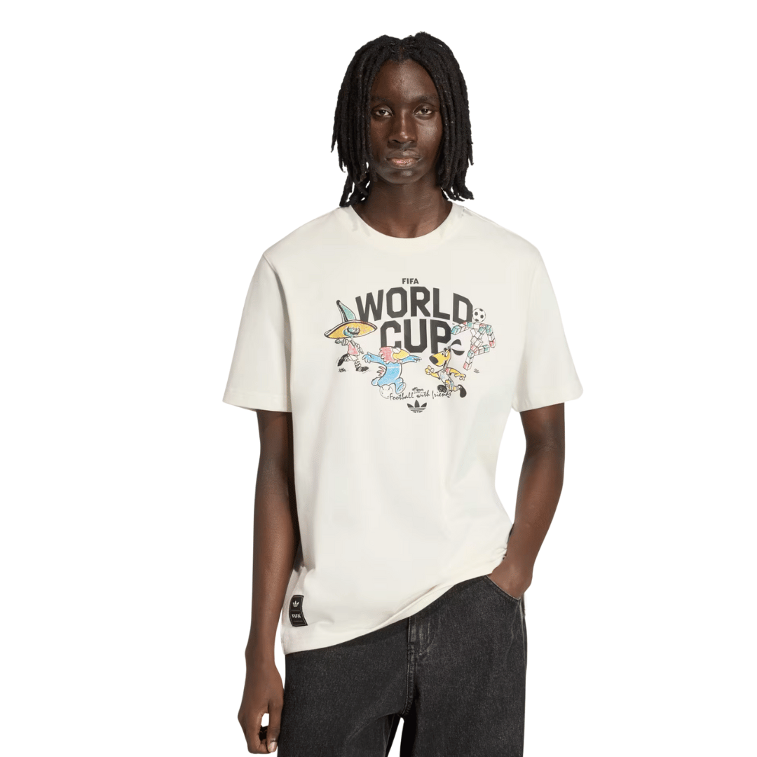 PLAYERA ADIDAS WC 2026 'BLANCA' - KE2038