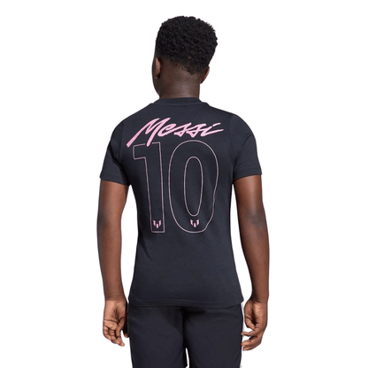 PLAYERA INFANTIL ADIDAS MESSI 'NEGRA' - JM8950