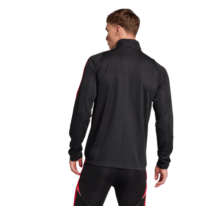 SUETER ADIDAS DE ENTRENAMIENTO TIRO 24 'NEGRO/ROJO' - JN4565