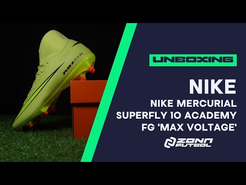 NIKE MERCURIAL SUPERFLY 10 ACADEMY FG 'MAX VOLTAGE' - FQ1456300