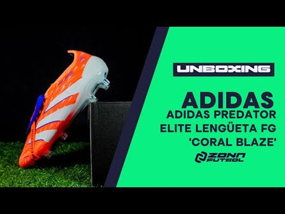 Video de ADIDAS PREDATOR ELITE LENGÜETA FG 'CORAL BLAZE' - JI1093