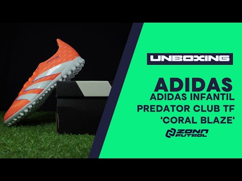 ADIDAS INFANTIL PREDATOR CLUB TF 'CORAL BLAZE' - JH8864