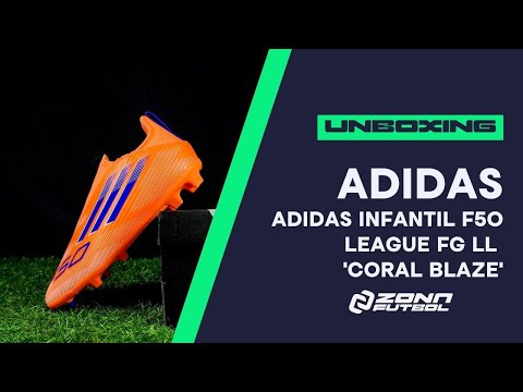 Video de ADIDAS INFANTIL F50 LEAGUE FG LL 'CORAL BLAZE' - JH7742