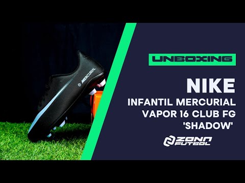 NIKE INFANTIL MERCURIAL VAPOR 16 CLUB FG 'SHADOW' - FQ8286003