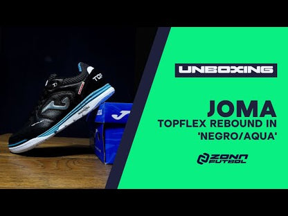 JOMA TOPFLEX REBOUND IN 'NEGRO/AQUA' - TORS2501IN