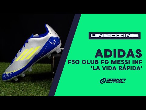 ADIDAS INFANTIL F50 CLUB FG MESSI 'LA VIDA RAPIDA' - IH0926
