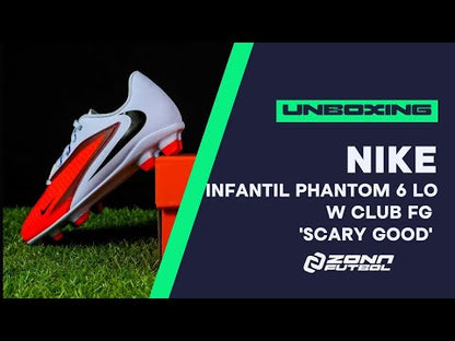 NIKE INFANTIL PHANTOM 6 CLUB FG 'SCARY GOOD' LOW - HM9202400