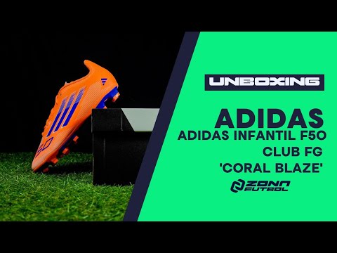 ADIDAS INFANTIL F50 CLUB FG 'CORAL BLAZE' - JI0027