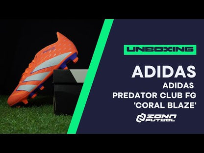ADIDAS PREDATOR CLUB FG 'CORAL BLAZE' - JH8846