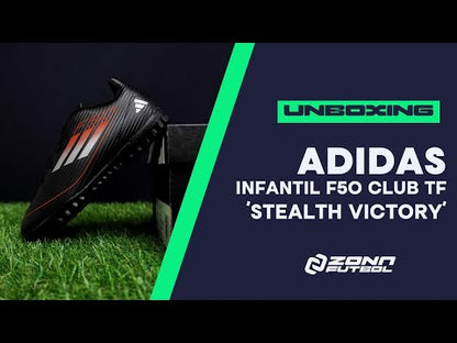 ADIDAS INFANTIL F50 CLUB TF 'STEALTH VICTORY' - IE3731