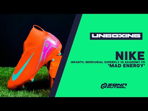 NIKE INFANTIL MERCURIAL SUPERFLY 10 ACADEMY FG 'MAD ENERGY' - FQ8304800