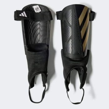 Espinilleras Adidas Tiro Match Negro/Dorado